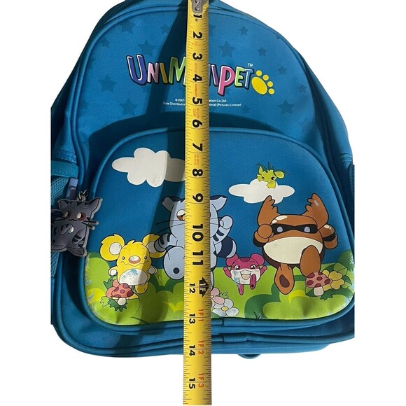 Vintage Uniminipet Backpack Blue Dong Woo Animation Korean 2001 ULTRA RARE - Picture 12 of 16